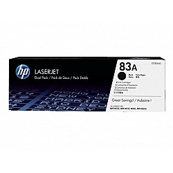 Тонер касета HP 83A 2-pack Black Original LaserJet (CF283AD)