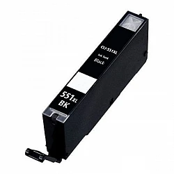Зареждане на мастило Canon CLI-551XLBK PIXMA  iP7250, MG5450