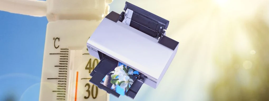 Как да предпазим касетите на мастиленоструйния принтер от изсъхване в топлите дни