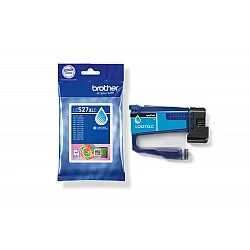 Brother LC527XLC cyan ink for MFCJ5010DW/MFCJ5110DW, up to 2000 pages