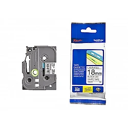 Консуматив Brother TZe-241 Tape Black on White, 18mm