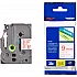 Консуматив Brother TZe-222 Tape Red on White, Laminated, 9mm, 8m