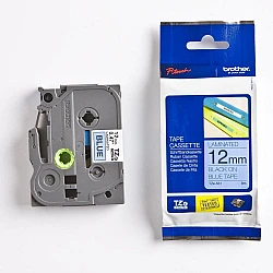Consumable brother tze-531 tape black on blue, laminated, 12mm, 8m