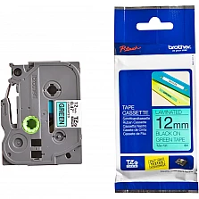 Консуматив Brother TZe-731 Tape Black on Green, 12mm, 8m