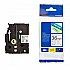 Consumable brother tze-261 tape black on white 36mm, 8m