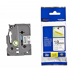 Консуматив Brother TZe-S241 Tape Black on White, 18mm, 8m