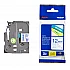 Консуматив Brother TZe-233 Tape Blue on White, Laminated, 12mm, 8m