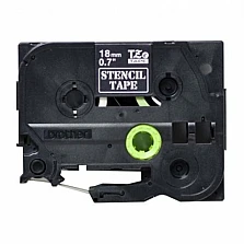 Консуматив Brother STE-141 Black Stamp Stencil Cassette Tape 18mm x 3m