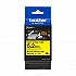 Консуматив за етикетен принтер Brother HSe-611E 5.2mm Black on Yellow Heat Shrink Tape
