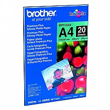 Paper brother bp71ga4 premium plus glossy photo paper 20 sheets