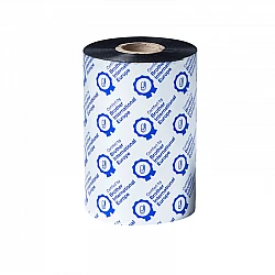Лента Brother BWS-1D450-110 Standard Wax Thermal Transfer Black