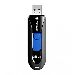 Memory transcend 256gb, usb3.0, pen drive, capless, black