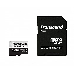Карта памет Transcend 128GB microSD w/ adapter U1, High Endurance