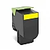 Toner cartridge lexmark 80x yellow high return