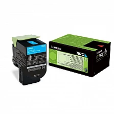 Toner cartridge lexmark 702c cyan
