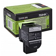 Toner cartridge lexmark 702hk black high yield