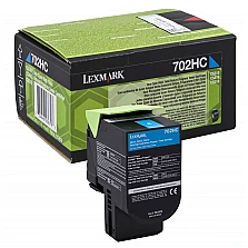 Toner cartridge lexmark 702hc cyan high yield