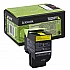 Toner cartridge lexmark 702hy yellow high yield
