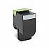 Toner cartridge lexmark 802sk black standard yield