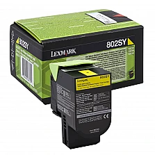 Тонер касета Lexmark 802SY Yellow Standard Yield
