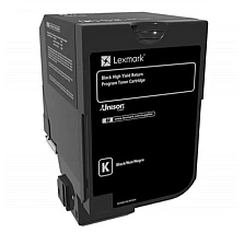 Toner cartridge lexmark cs720 black high yield