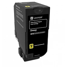 Toner cartridge lexmark cs720 yellow