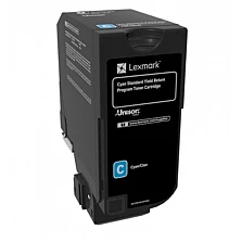 Toner cartridge lexmark cs720 cyan standard yield
