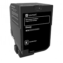 Toner cartridge lexmark cs720 black standard yield