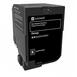Тонер касета Lexmark CS720 Black Standard Yield