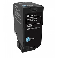 Toner cartridge lexmark cs720 cyan high yield
