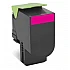 Toner cartridge lexmark 802xm magenta extra high yield