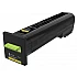 Toner cartridge lexmark cx825 yellow extra high yield