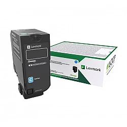 Тонер касета Lexmark CS827de, CX827de Standard Cyan