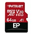 Памет Patriot EP Series 64GB micro SDXC V30