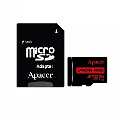 Memory Card Apacer 128GB microSDHC SDXC UHS-I U1 V10 A1 with Adapter