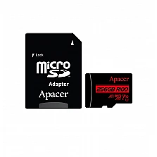 Memory Card Apacer 256GB microSDHC SDXC UHS-I U1 V10 A1 with Adapter