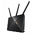 Рутер Asus 4G-AX56 Wireless 4G+ Cat6 LTE до 300Mbps 128MB/512MB Flash/RAM AiProtection Classic черен