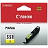 Мастило за принтер Canon CLI-551 Y