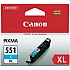 Ink for printer canon cli-551xl c