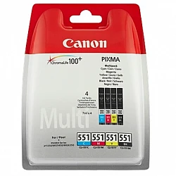 Мастило за принтер Canon CLI-551 CMYB multipack