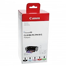 Мастило за принтер Canon CLI-8 MultiPack BK/ PC/ PM/ R/ G