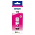 Ink for printer epson 112 ecotank pigment magenta bottle