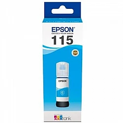 Ink for printer epson 115 ecotank cyan bottle