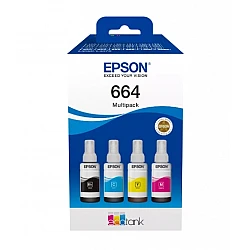 Мастило за принтер Epson 664 EcoTank 4-colour multipack