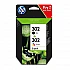 Мастило за принтер HP 302 2-pack Black/Tri-color Original