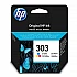 Мастило за принтер HP 303 Tri-color Original Ink Cartridge