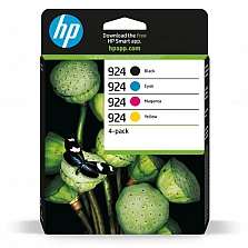 Мастило за принтер HP 924 CMYK Ink Cartridge 4-Pack