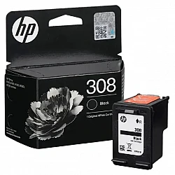 Мастило за принтер HP 308 Black Original Ink Cartridge