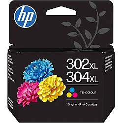 Мастило HP 302XL/304XL Tri-color оригинален мастиленоструен касет