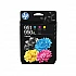 HP 951CMY/950XL Black ink cartridge combo 4-pack